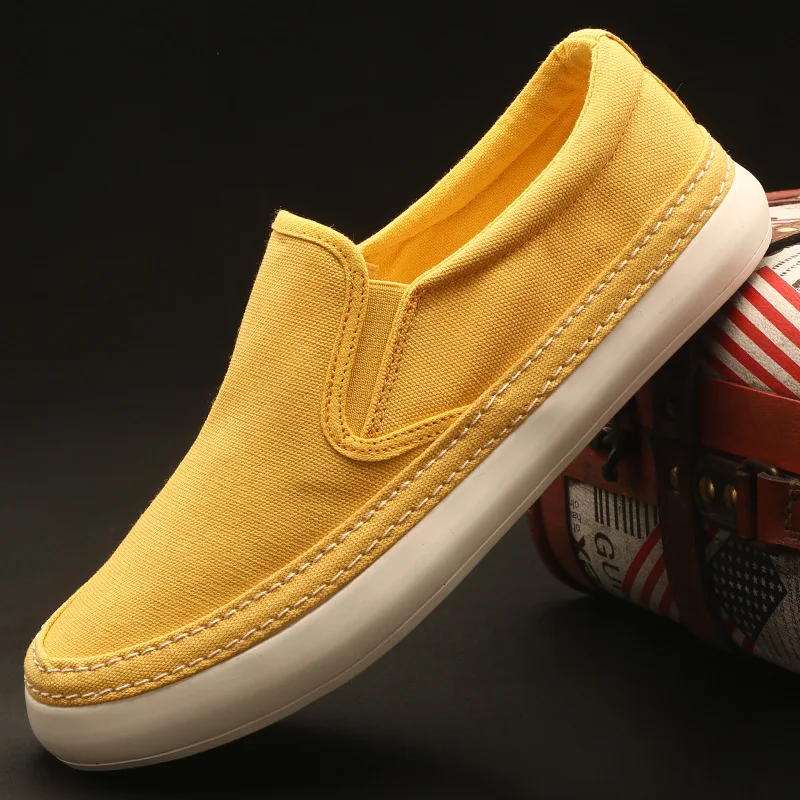 Tide Shoes Men's Canvas Shoes Korean Version of Leisure Everything Take Lazy Shoes Designer Shoes Men Zapatos Hombre Shoes
Tide Shoes Men's Canvas Shoes Korean Version of Leisure Everything Take Lazy Shoes Designer Shoes Men Zapatos Hombre Shoes