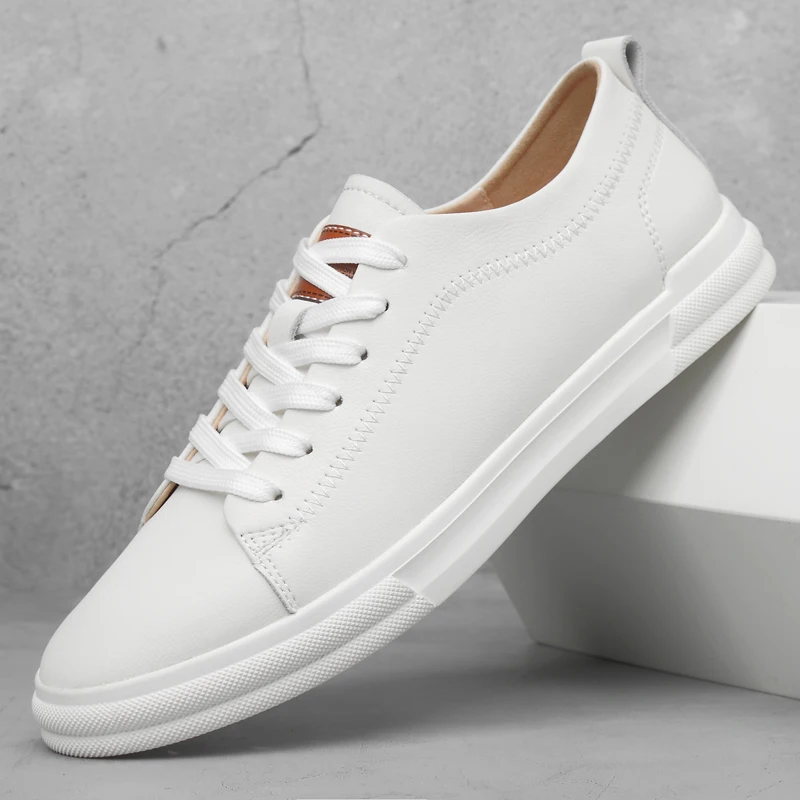 Men Casual Shoes genuine Leather Spring New Style Fashion Striped Lace-Up Men oxfords Leisure Flat Shoes men sneakers
Men Casual Shoes genuine Leather Spring New Style Fashion Striped Lace-Up Men oxfords Leisure Flat Shoes men sneakers
