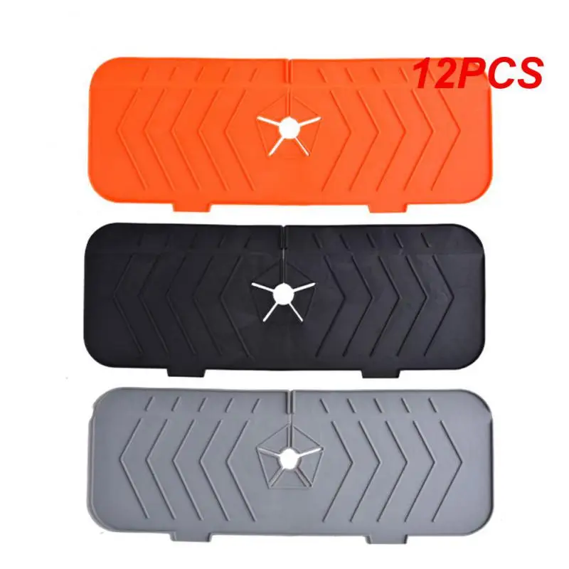 12PCS Kitchen Silicone Faucet Absorbent Mat Sink Catcher Countertop Protector Mat Draining for Bathroom Kitchen
12PCS Kitchen Silicone Faucet Absorbent Mat Sink Catcher Countertop Protector Mat Draining for Bathroom Kitchen