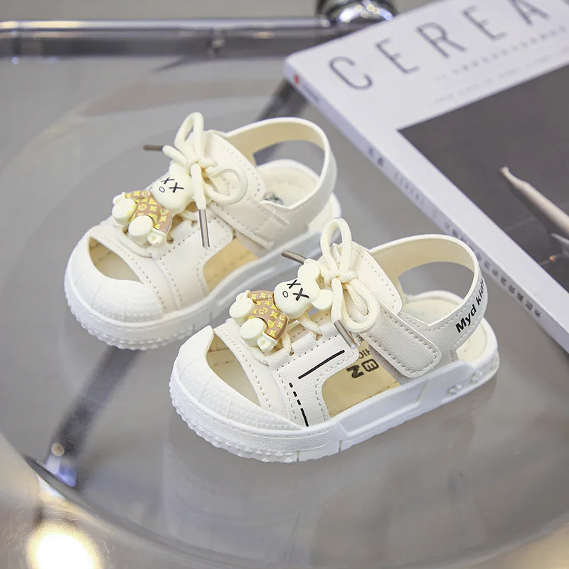 Летние детские сандалии для мальчиков и девочек, защита для пальцев, спортивные босоножки с мягкой подошвой, размеры 16-25
Летние детские сандалии для мальчиков и девочек, защита для пальцев, спортивные босоножки с мягкой подошвой, размеры 16-25