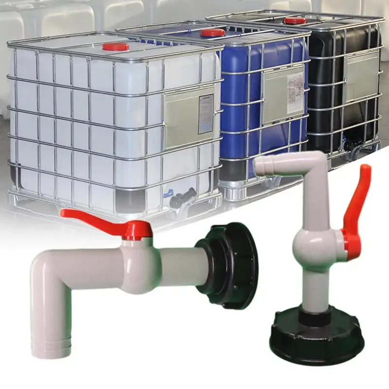 S60x6 IBC Water Tank Adapter 90-degree Garden Hose Faucet Lengthen Connector Water Tank Adapter Fittings 1PCS
S60x6 IBC Water Tank Adapter 90-degree Garden Hose Faucet Lengthen Connector Water Tank Adapter Fittings 1PCS