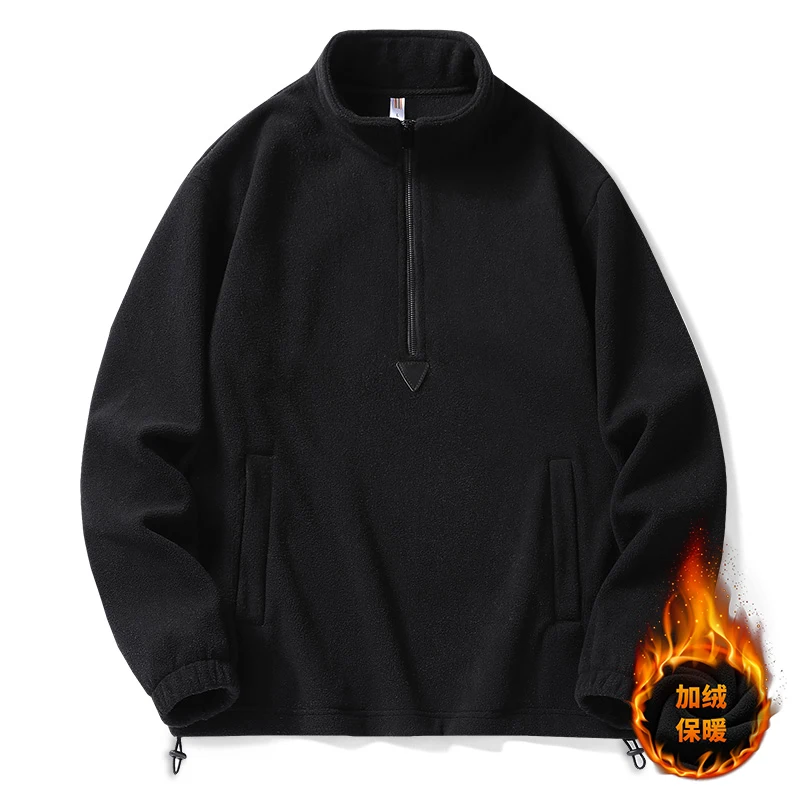 Men's Fleece Crewneck Sweatshirt Warm Sherpa Lined Heavy Thicken Underwear Winter Pullover Tops Shirts No Hood Hoodie
Men's Fleece Crewneck Sweatshirt Warm Sherpa Lined Heavy Thicken Underwear Winter Pullover Tops Shirts No Hood Hoodie