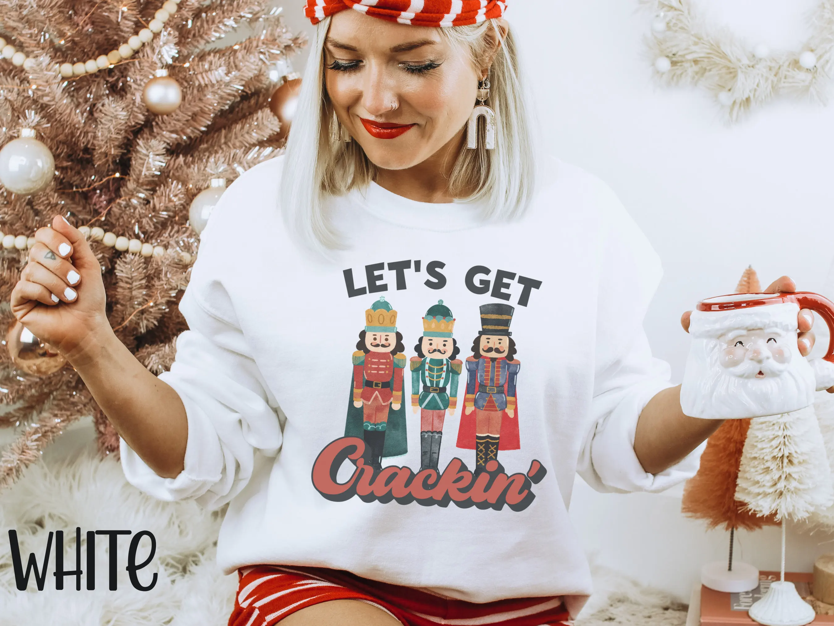 Let's Get Crackin' Sweatshirt, Christmas T-Shirt Santa Christmas Tee Nutcracker Shirt Retro Holiday Shirts Xmas Nut Crackers
Let's Get Crackin' Sweatshirt, Christmas T-Shirt Santa Christmas Tee Nutcracker Shirt Retro Holiday Shirts Xmas Nut Crackers