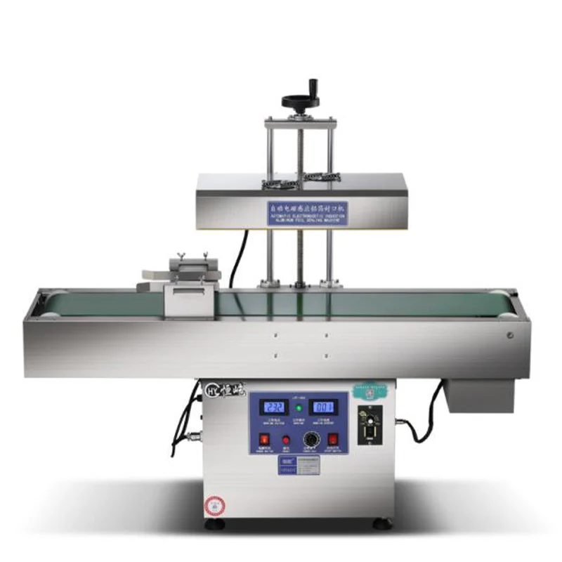 

Automatic Continuous Plastic Bottle Heat Sealing Electromagnetic Induction Sealer Aluminum Foil Film Sealing Machine