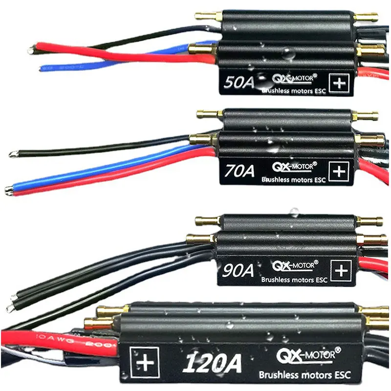 Qx 50a 70a 90a 120a Underwater Ship Model Electric Control Water Cooling Brushless Waterproof Bidirectional Electric Control
Qx 50a 70a 90a 120a Underwater Ship Model Electric Control Water Cooling Brushless Waterproof Bidirectional Electric Control
