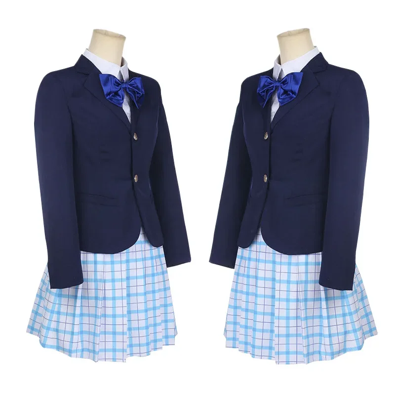 A Silent Voice Shouko Nishimiya Shouko Cosplay Costume Japanese Anime The Shape Of Voice School Uniform Suit Outfit Clothes 
A Silent Voice Shouko Nishimiya Shouko Cosplay Costume Japanese Anime The Shape Of Voice School Uniform Suit Outfit Clothes