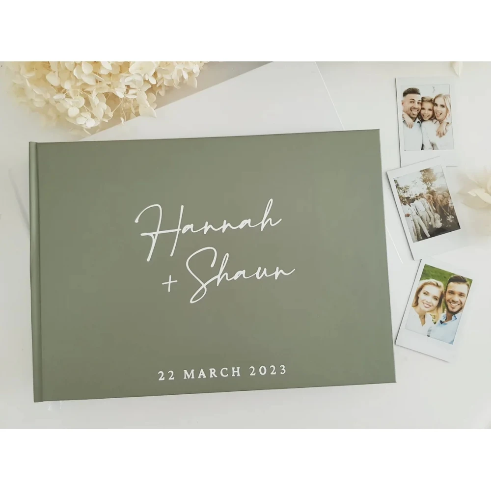 Hardcover Personalised Wedding Guest book | Custom Made | Birthday party | 60th | Photo booth | Polaroid Instax | Photo gues
Hardcover Personalised Wedding Guest book | Custom Made | Birthday party | 60th | Photo booth | Polaroid Instax | Photo gues