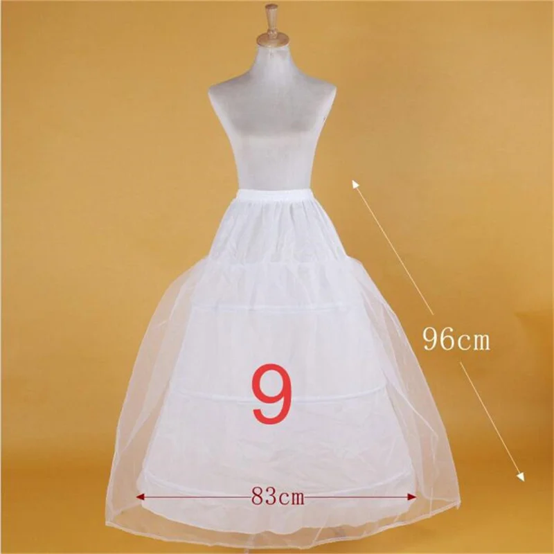 New Bridal Wedding Petticoat Underskirt Prom Hoop Crinoline Fancy Skirt Slip 11 Styles Customized 9 Sf2c033ae93b04823baa941c1c3e1f800O