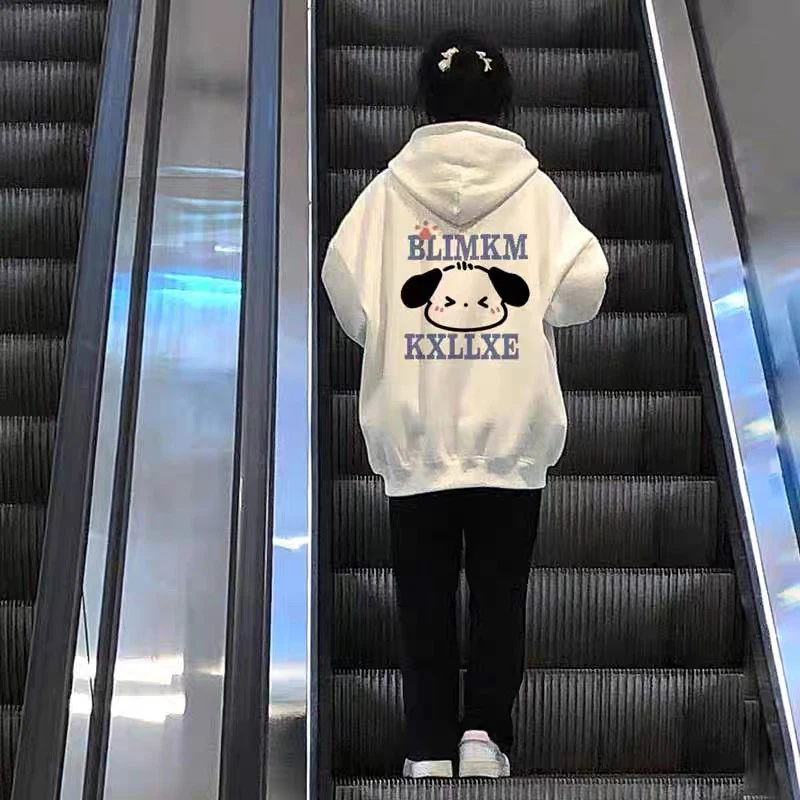 2023 Sanrio Pochacco Kawaii Anime Girly Heart Autumn Winter New Hoodie Cute Cartoon Fleece Thick Loose Zipper Coat Toys for Kids
2023 Sanrio Pochacco Kawaii Anime Girly Heart Autumn Winter New Hoodie Cute Cartoon Fleece Thick Loose Zipper Coat Toys for Kids