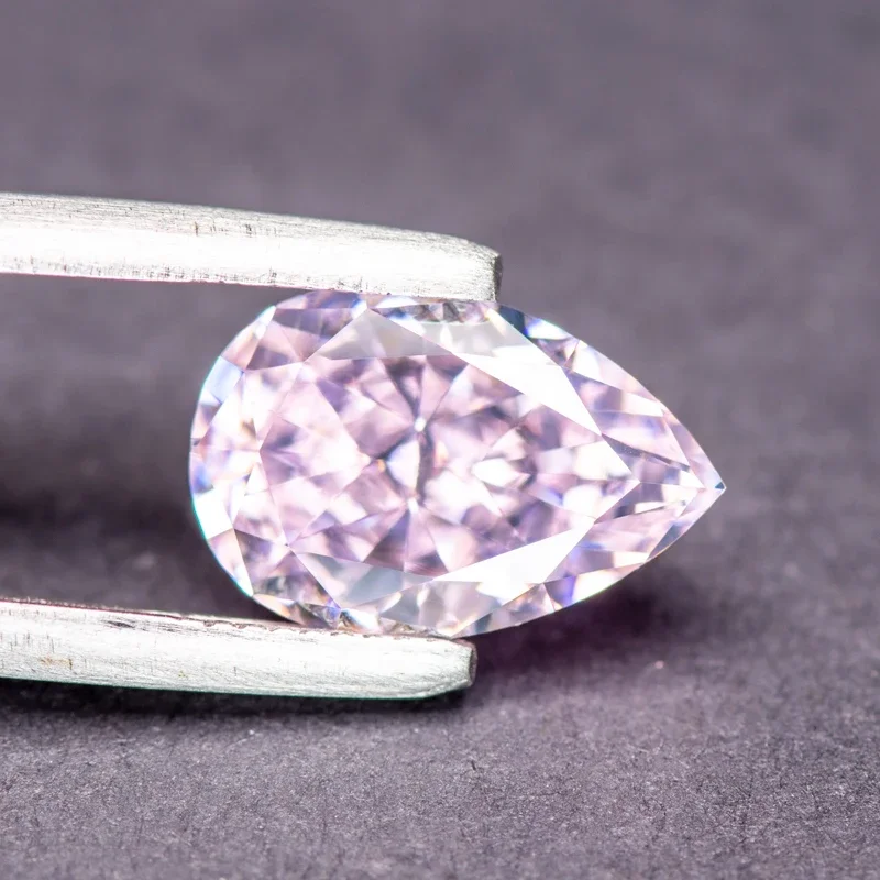 Cubic Zirconia Light Pink Color Pear Shape 4k Crushed Ice Cut 5A Grade Charm Stones for DIY Jewelry Making Rings Main Materials
Cubic Zirconia Light Pink Color Pear Shape 4k Crushed Ice Cut 5A Grade Charm Stones for DIY Jewelry Making Rings Main Materials
