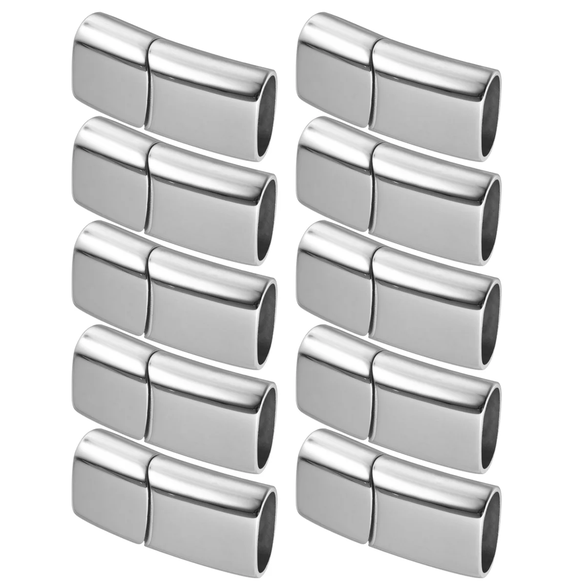 10 Flat Magnetic Clasps for Bracelet Necklace Strap DIY Use ( Steel Color 12* 6MM )
10 Flat Magnetic Clasps for Bracelet Necklace Strap DIY Use ( Steel Color 12* 6MM )