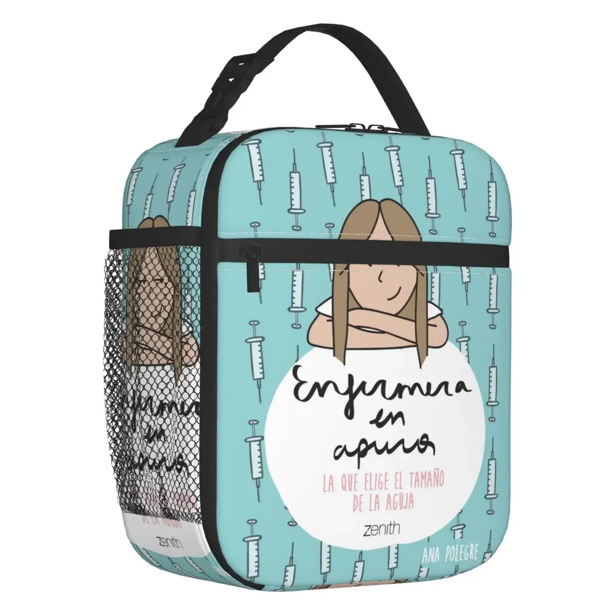 Custom Enfermera En Apuros Doctor Nurse Medical Lunch Bag Women Thermal Cooler Insulated Lunch Boxes for Kids School Children
Custom Enfermera En Apuros Doctor Nurse Medical Lunch Bag Women Thermal Cooler Insulated Lunch Boxes for Kids School Children