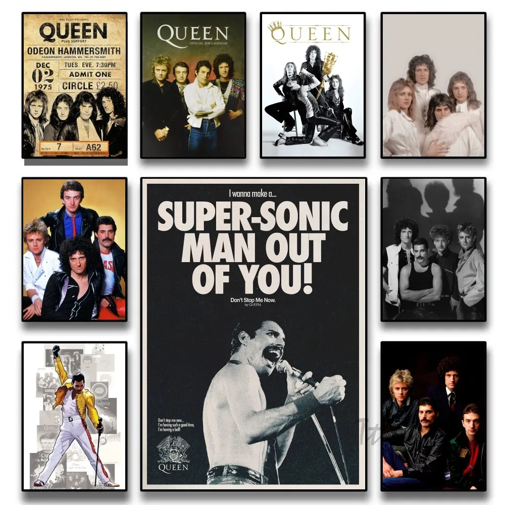 Band Music Poster Paper Print Home Living Room Bedroom Entrance Bar Q-Queen Restaurant Cafe Art Painting Decoration
Band Music Poster Paper Print Home Living Room Bedroom Entrance Bar Q-Queen Restaurant Cafe Art Painting Decoration