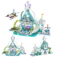 Princess Friends City Winter Castle Building Blocks Kits Sets Figures DIY Toys for Kids Girls Birthday Gifts Villa Castle Ice 
Princess Friends City Winter Castle Building Blocks Kits Sets Figures DIY Toys for Kids Girls Birthday Gifts Villa Castle Ice