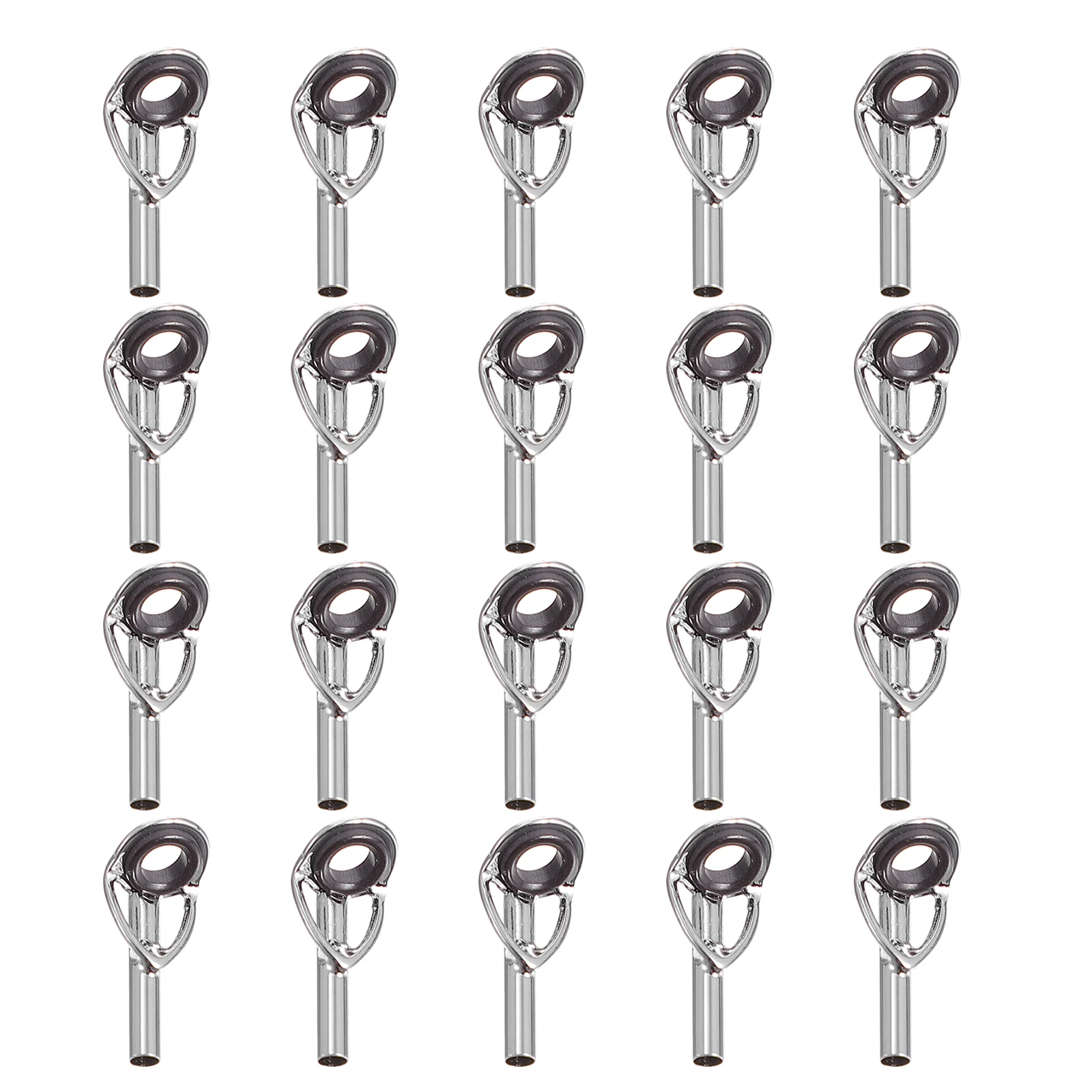 20 Pcs Rock Fishing Accessories Pole Repair Kit Rod Tips Guide Stainless Steel Guides Hole
20 Pcs Rock Fishing Accessories Pole Repair Kit Rod Tips Guide Stainless Steel Guides Hole