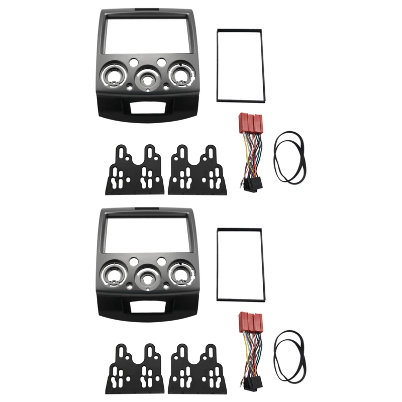 2X радиоприемника, стереопанель для Ford Everest Ranger Mazda Bt-50 Bt50, двойная 2 Din, комплект для установки приборной панели
2X радиоприемника, стереопанель для Ford Everest Ranger Mazda Bt-50 Bt50, двойная 2 Din, комплект для установки приборной панели