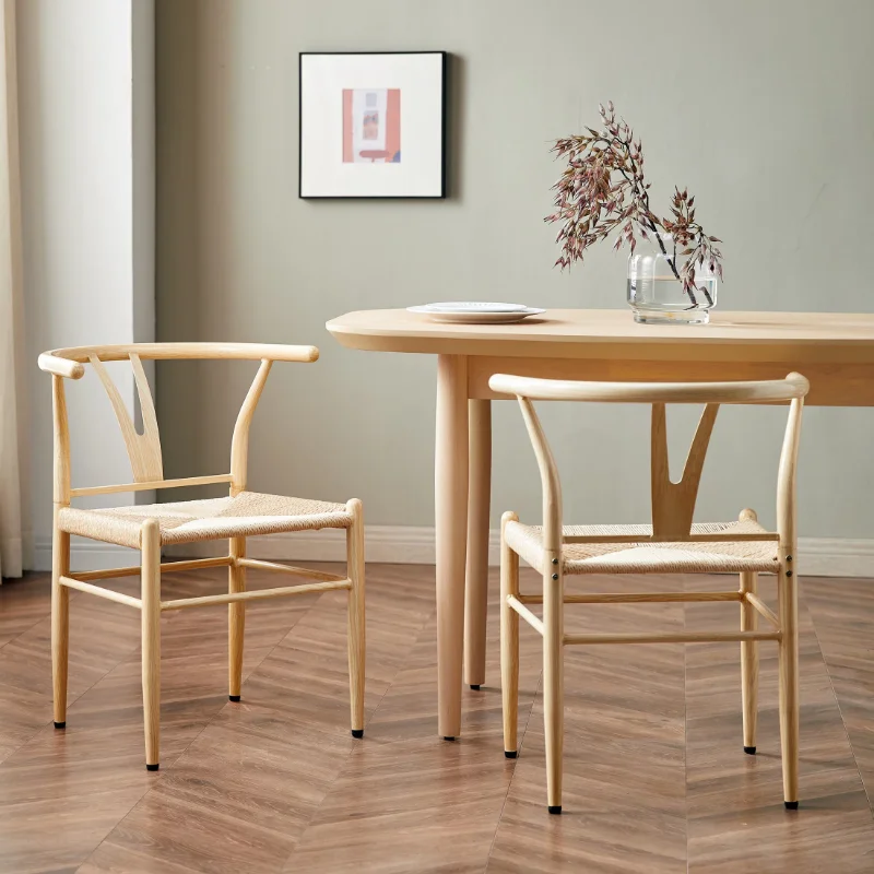 Better Homes & Gardens Springwood Wishbone Chair 2 Pack, Metal Base with Light Natural Color Finish dinning table chairs
Better Homes & Gardens Springwood Wishbone Chair 2 Pack, Metal Base with Light Natural Color Finish dinning table chairs