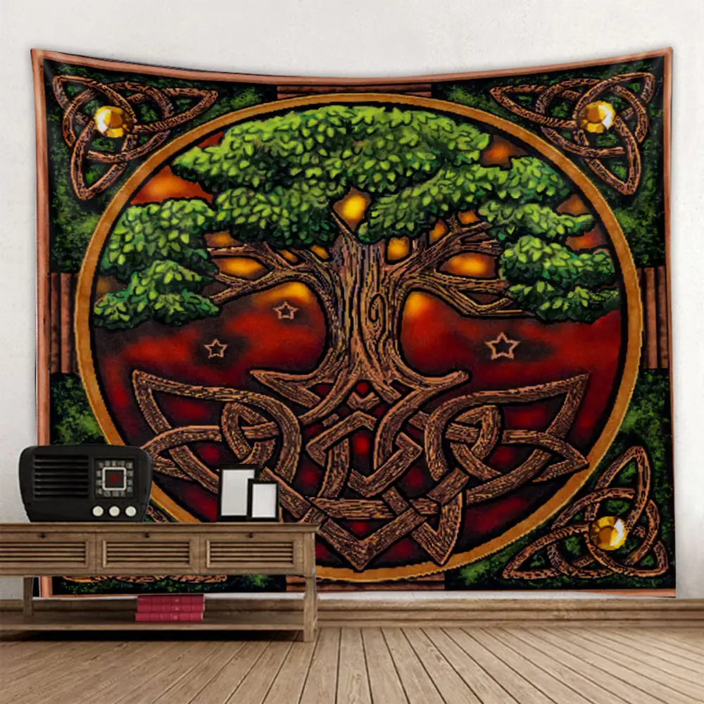 Magic Series Tree of Life Wall Hanging Tapestry Art Deco Blanket Curtain Hanging at Home Bedroom Living Room Decoration
Magic Series Tree of Life Wall Hanging Tapestry Art Deco Blanket Curtain Hanging at Home Bedroom Living Room Decoration