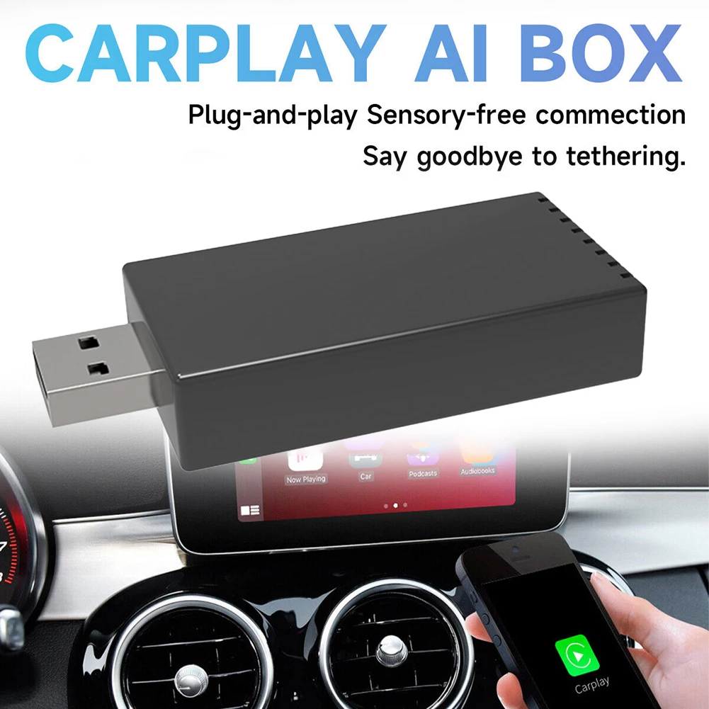 Car Carplay AI Box System Smart AI Box Wireless Carplay Fast Connect Wireless Carplay Adapter TV Receiver For Car
Car Carplay AI Box System Smart AI Box Wireless Carplay Fast Connect Wireless Carplay Adapter TV Receiver For Car