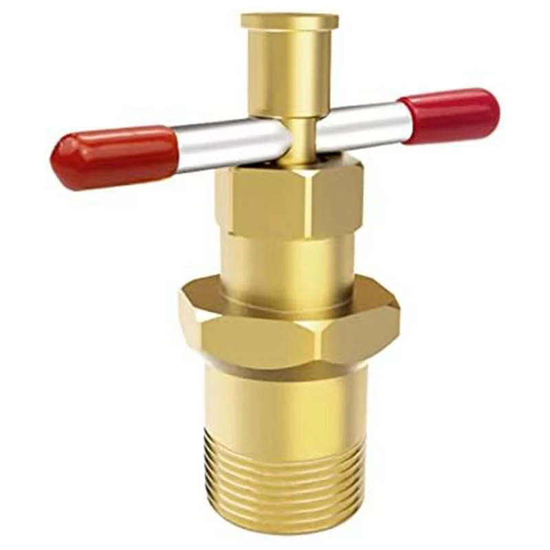 

1 Piece Compression Valve Removal Tool Gold Copper For Olive Puller With Diameters Of 1/2 Inch &3/4 Inches Ferrule