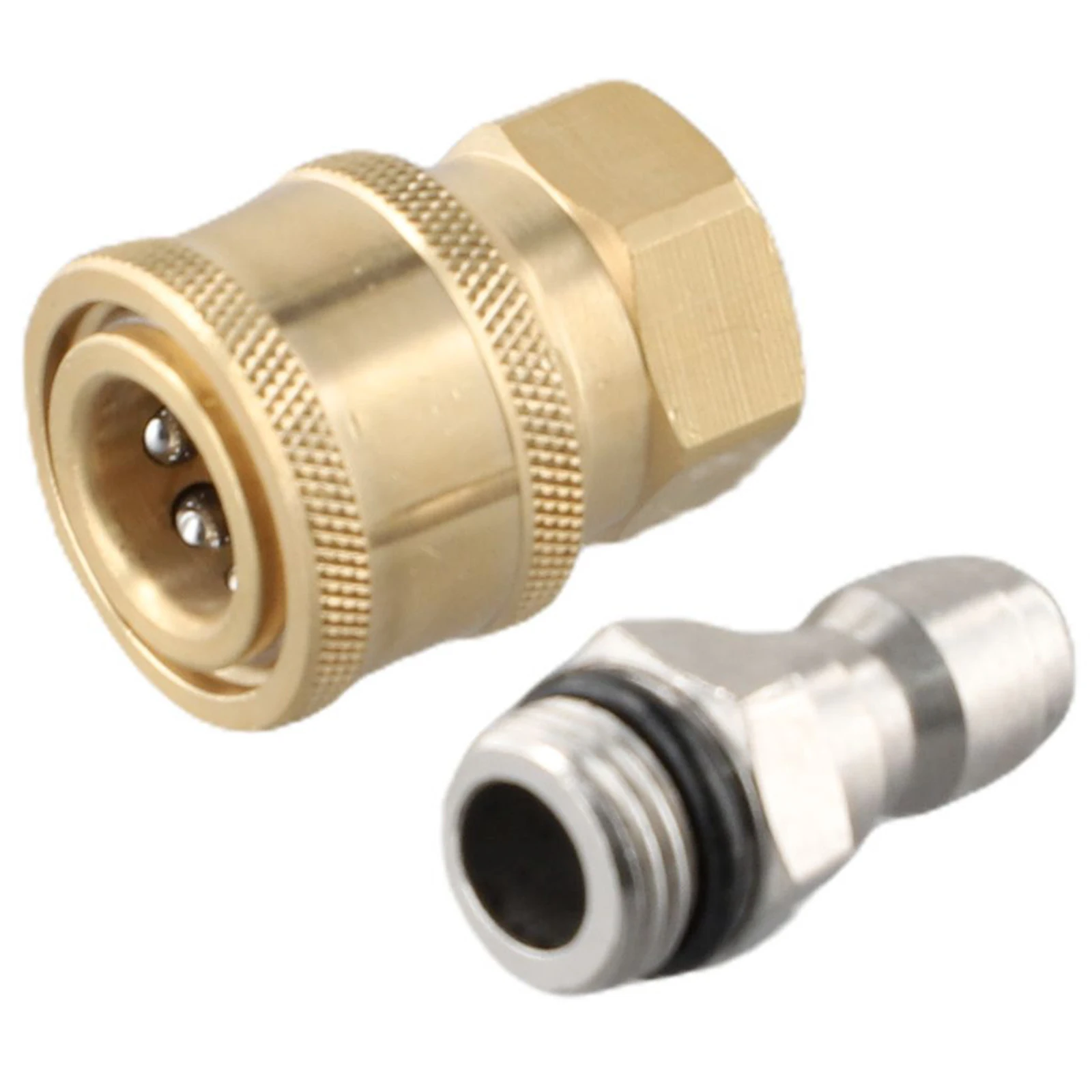 Hot !Pair Pressure Washer Quick Release 1/4 Male M22/14 Female Plug Brass Connector Garden Hose Garden Accessories NEW
Hot !Pair Pressure Washer Quick Release 1/4 Male M22/14 Female Plug Brass Connector Garden Hose Garden Accessories NEW