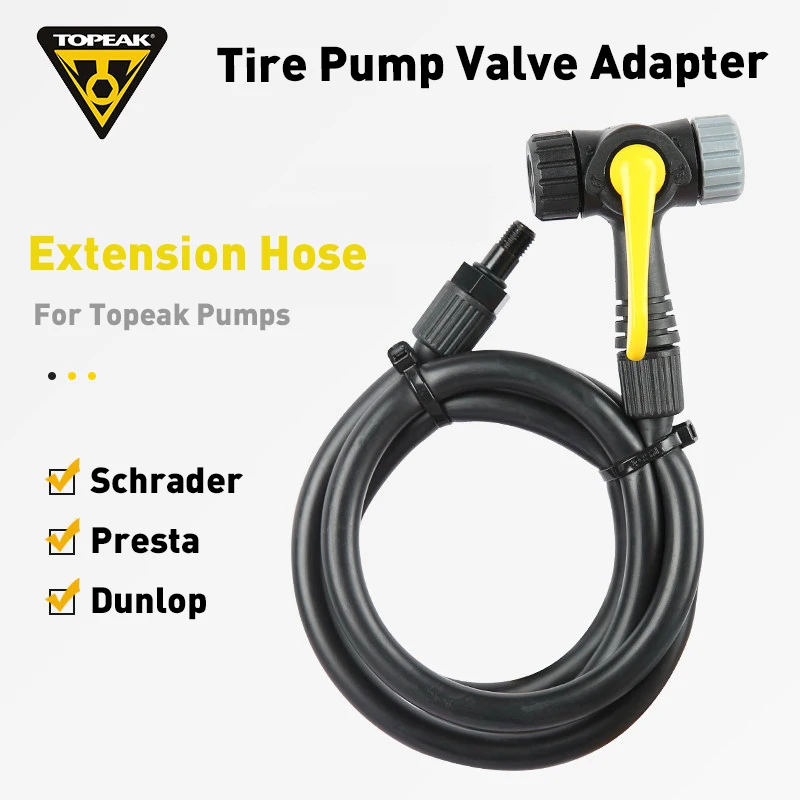 TOPEAK Bicycle Pump Valve Adapter Twin-Head/Smart-Head Valve For Schrader/Presta/Dunlop Valve Convertor Bicycle Pumping Parts
TOPEAK Bicycle Pump Valve Adapter Twin-Head/Smart-Head Valve For Schrader/Presta/Dunlop Valve Convertor Bicycle Pumping Parts