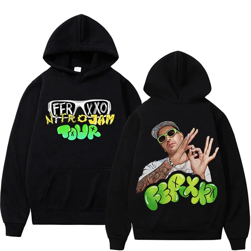 Limited Feid Ferxxo Nitro Jam Tour Graphic Hoodies Men Women Fashion Hip Hop Streetwear Sweatshirt Vintage Style Oversized Hoody
Limited Feid Ferxxo Nitro Jam Tour Graphic Hoodies Men Women Fashion Hip Hop Streetwear Sweatshirt Vintage Style Oversized Hoody