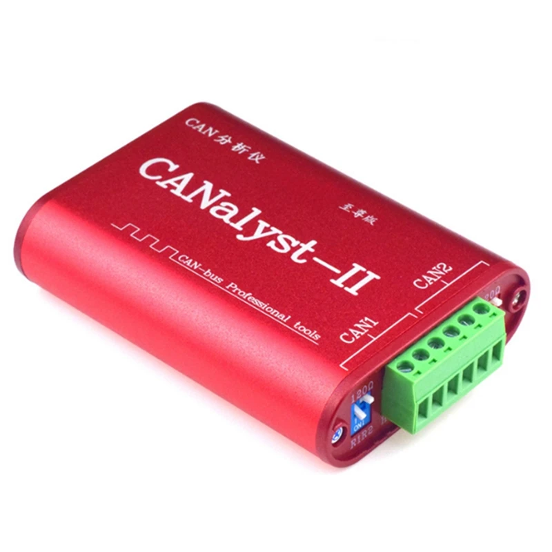 CAN тестер Canopen J1939 USBCAN-2II конвертер совместимый с ZLG USB для CAN Usbalyst-II
CAN тестер Canopen J1939 USBCAN-2II конвертер совместимый с ZLG USB для CAN Usbalyst-II