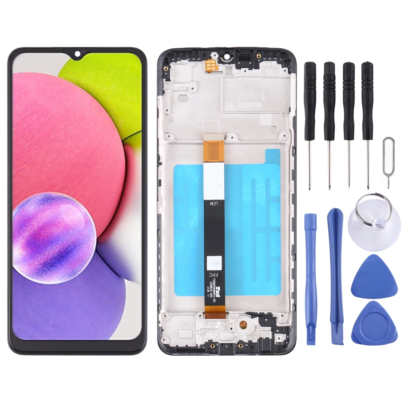 For Galaxy A03s LCD Screen and Digitizer Full Assembly with Frame For Samsung Galaxy A03s SM-A037U US Edition
For Galaxy A03s LCD Screen and Digitizer Full Assembly with Frame For Samsung Galaxy A03s SM-A037U US Edition