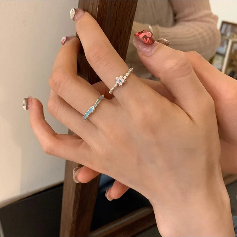 PANJBJ 925 Sterling Silver Flower Beaded Ring for Women Girl Concise Fashion Individuality Jewelry Birthday Gift Dropshipping
PANJBJ 925 Sterling Silver Flower Beaded Ring for Women Girl Concise Fashion Individuality Jewelry Birthday Gift Dropshipping