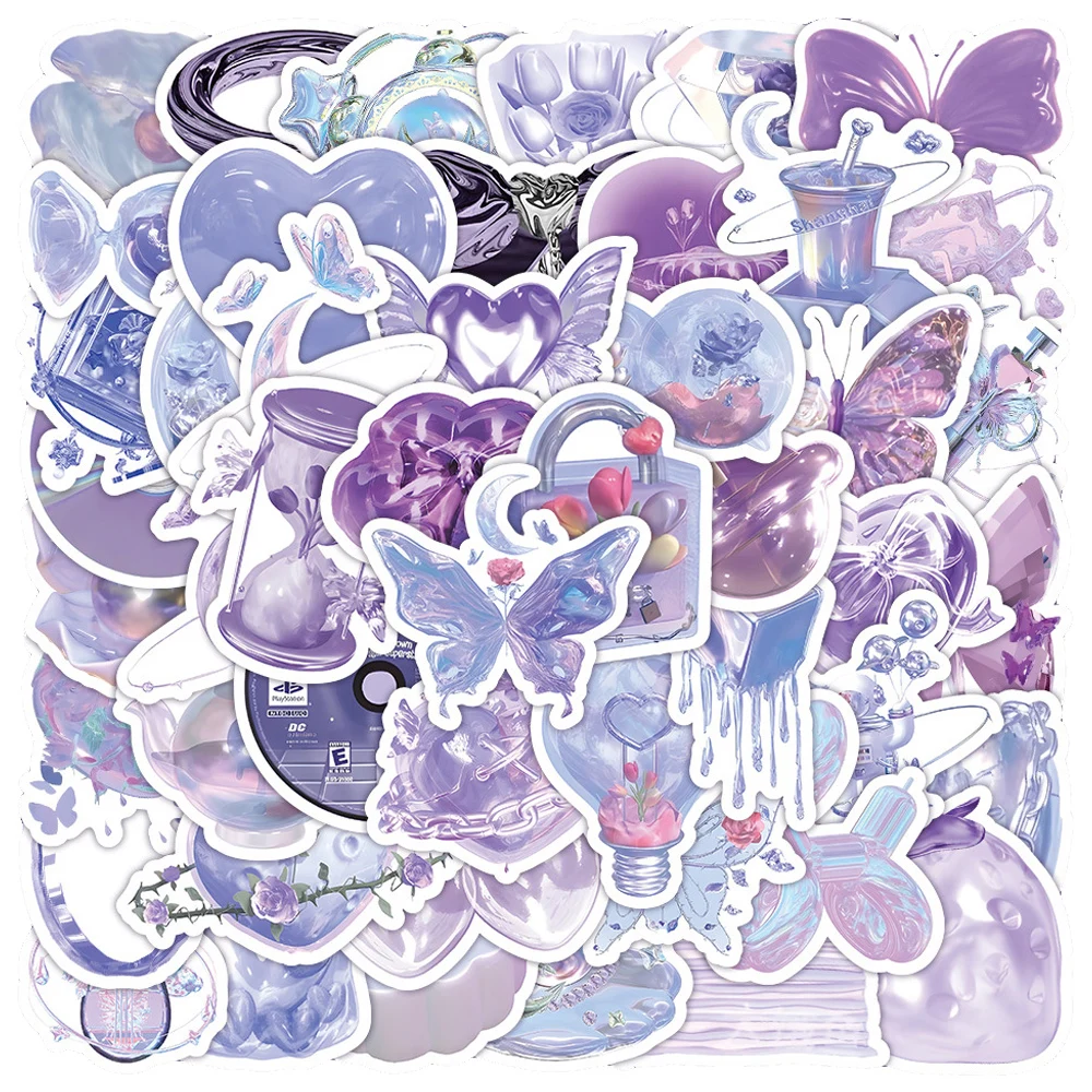 10/30/63PCS Cute INS Style Laser Purple Cartoon Stickers Aesthetic DIY Guitar Laptop Stationery Kawaii Cool Decoration Sticker
10/30/63PCS Cute INS Style Laser Purple Cartoon Stickers Aesthetic DIY Guitar Laptop Stationery Kawaii Cool Decoration Sticker