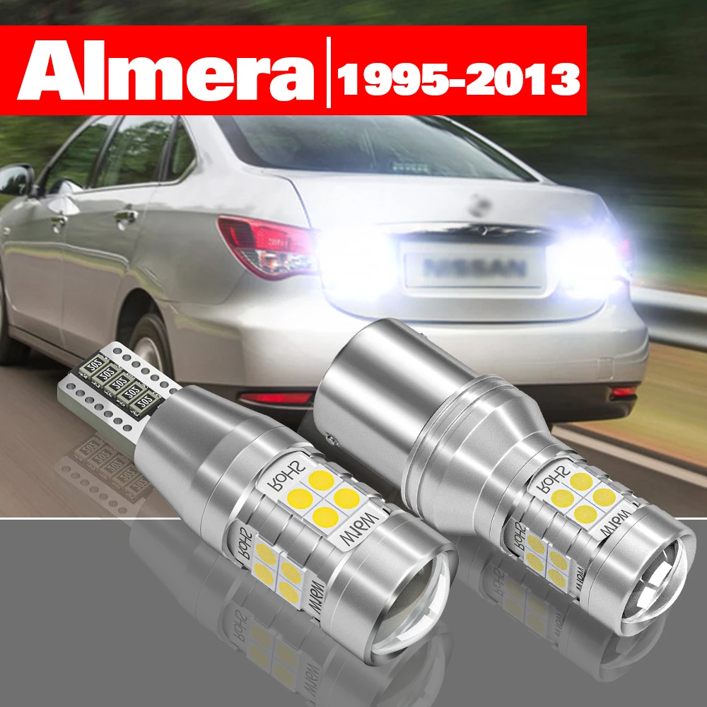 For Nissan Almera 1 2 N15 N16 B10 1995-2013 2pcs LED Reverse Light Backup Lamp Accessories 2006 2007 2008 2009 2010 2011 2012
For Nissan Almera 1 2 N15 N16 B10 1995-2013 2pcs LED Reverse Light Backup Lamp Accessories 2006 2007 2008 2009 2010 2011 2012