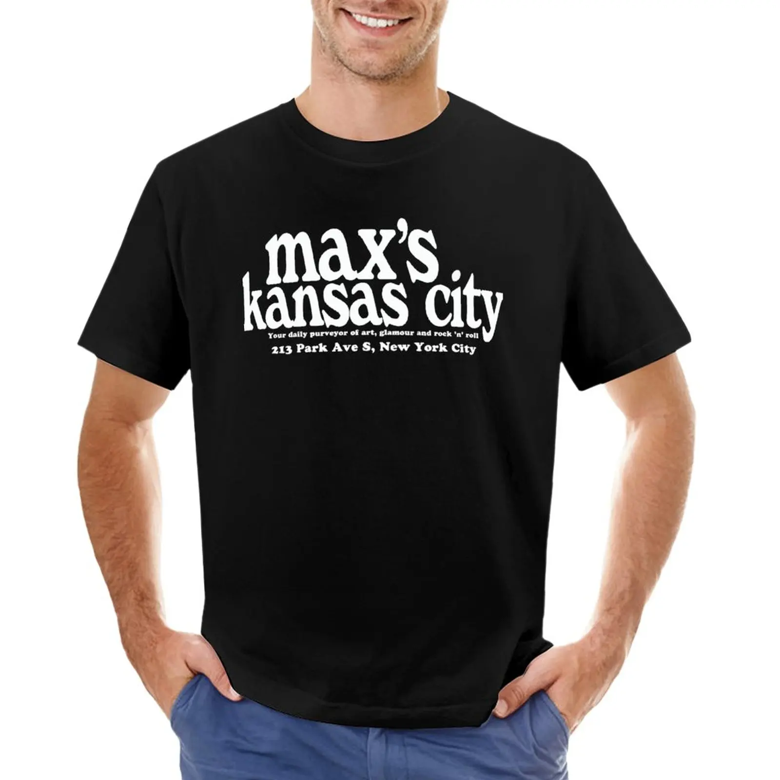Max&x27;s Kansas City NYC T-Shirt tops anime clothes Aesthetic clothing Tee shirt black t-shirts for men
Max&x27;s Kansas City NYC T-Shirt tops anime clothes Aesthetic clothing Tee shirt black t-shirts for men
