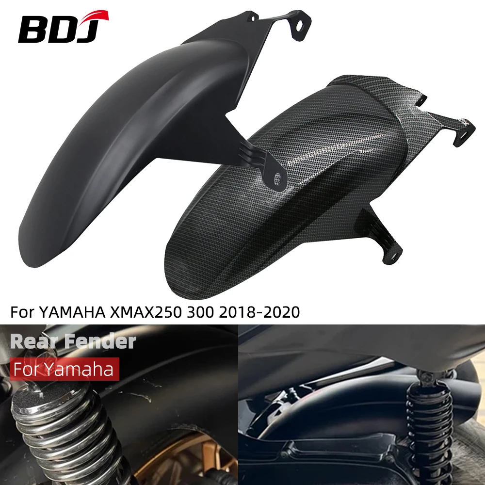 

BDJ XMAX 250 300 Rear Fender Motorcycle Mudguard Mud Guard Cover Splash Wheel Protector For Yamaha XMAX 250 X-MAX 300 2018-2021