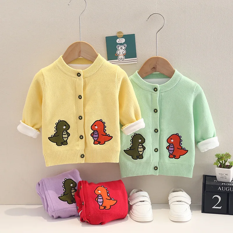 Cute Cartoon Baby Sweater Autumn Winter Newborn Girls Boys Warm Cardigan Knit Sweater Jacket Infant Kids Knitted Baby Clothing
Cute Cartoon Baby Sweater Autumn Winter Newborn Girls Boys Warm Cardigan Knit Sweater Jacket Infant Kids Knitted Baby Clothing