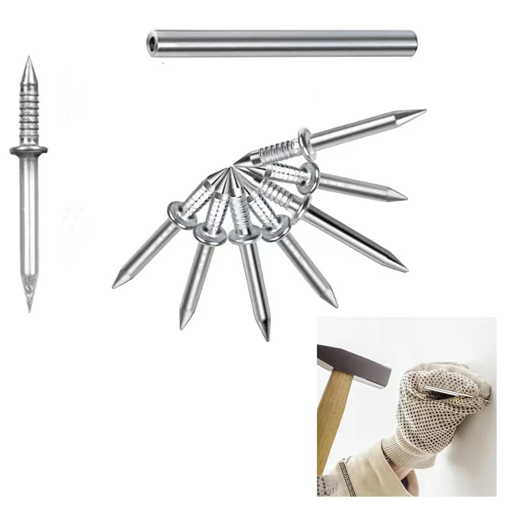 200PCS Seamless Nail With Double-Headed Skirting Non-marking Nails Steel Seamless Baseboard Installation Two-way Nail Hardware
200PCS Seamless Nail With Double-Headed Skirting Non-marking Nails Steel Seamless Baseboard Installation Two-way Nail Hardware