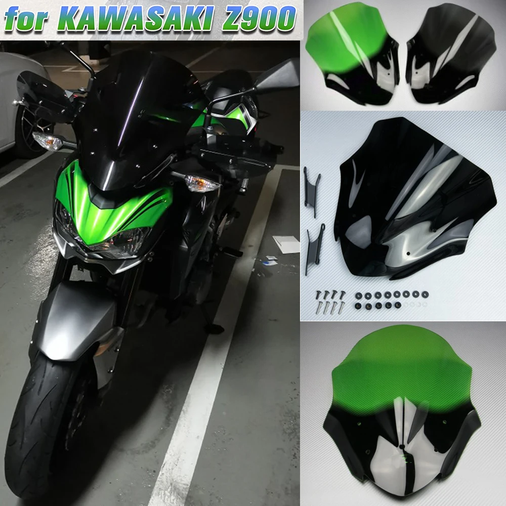 Z900 Windscreen Sport Windshield For Kawasaki Z 900 2017 2018 2019 2020 2021 Motorcycle Double Bubble Wind Deflector Viser VIsor
Z900 Windscreen Sport Windshield For Kawasaki Z 900 2017 2018 2019 2020 2021 Motorcycle Double Bubble Wind Deflector Viser VIsor