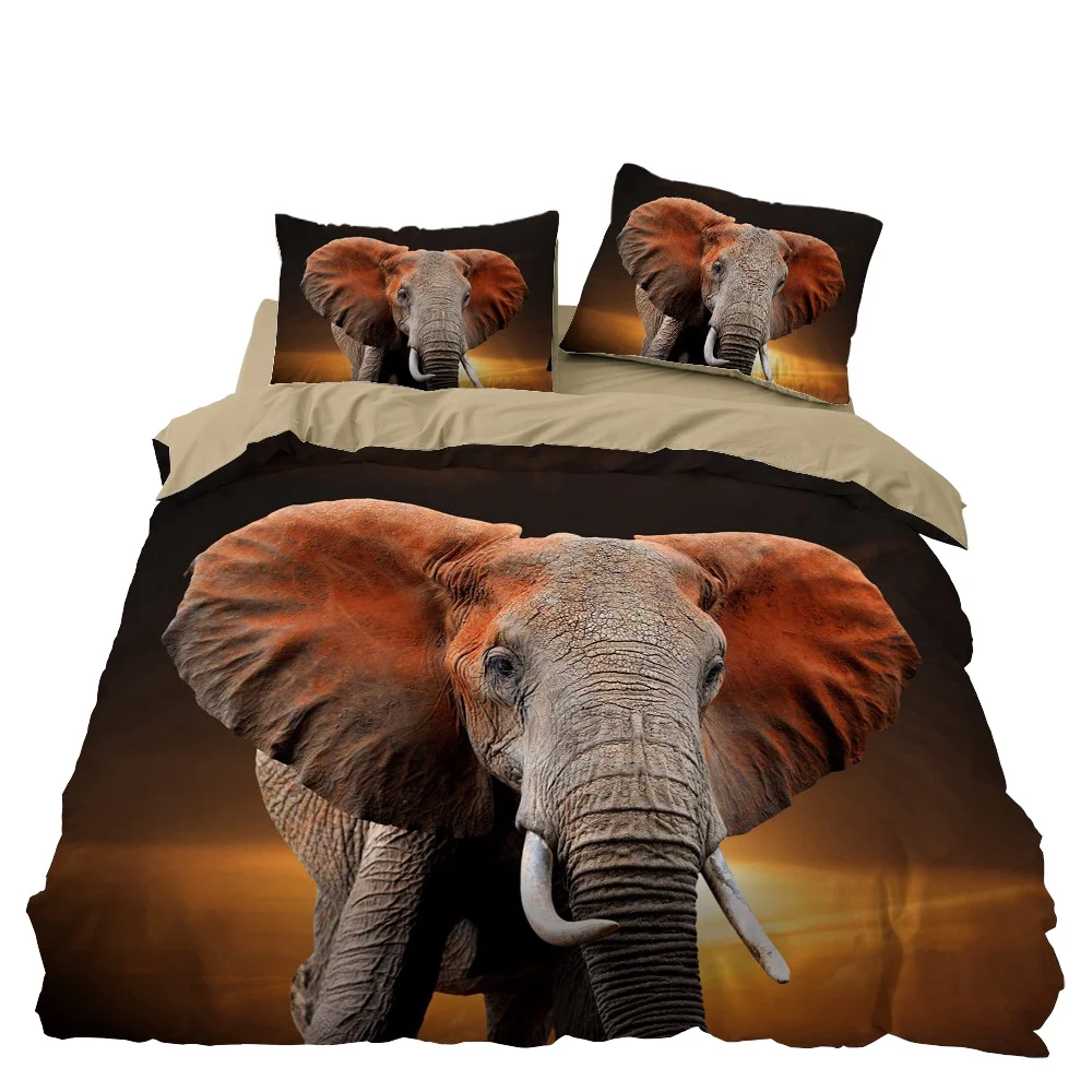Dream NS Rainforest Elephant roupa de cama Bedding Home Textiles Set Bed Comforter Cover Set Housse De Couette Bedclothes 2/3Pcs
Dream NS Rainforest Elephant roupa de cama Bedding Home Textiles Set Bed Comforter Cover Set Housse De Couette Bedclothes 2/3Pcs