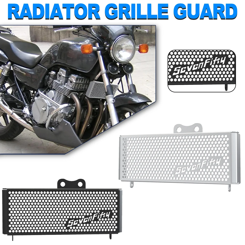 

2024 Motorcycle Parts For Honda CB 750 CB750 F2 Seven Fifty 1992-2003 2002 2001 2000 1999 Radiator Grille Guard Cover Protector