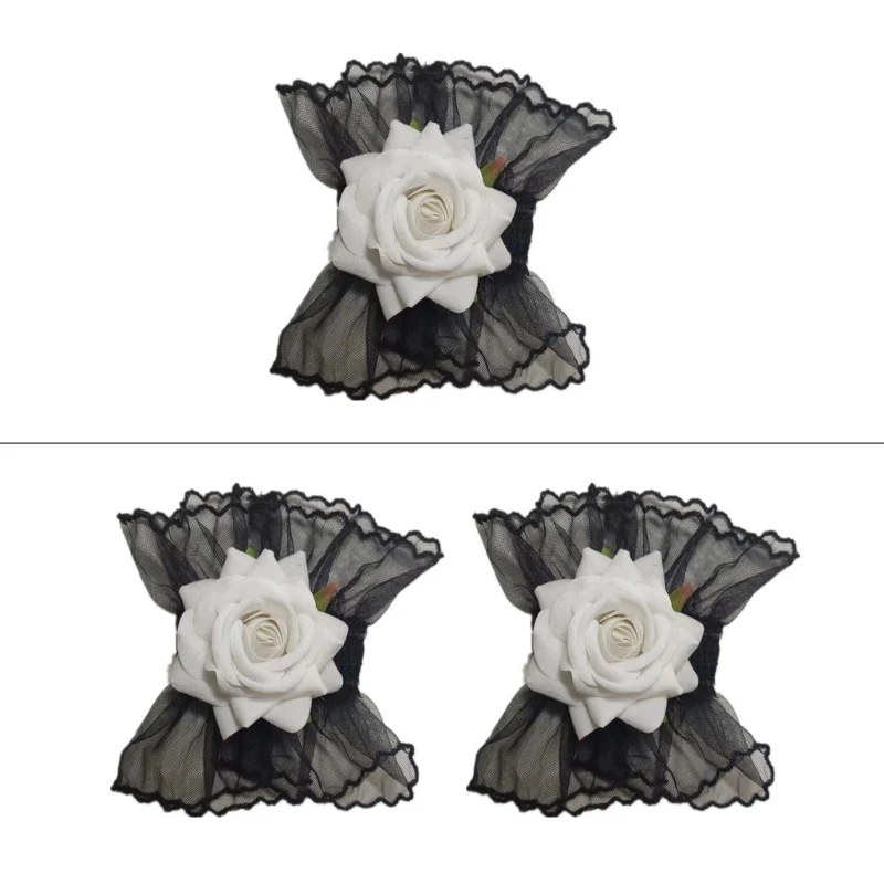 Trend Flower Wrist Cuffs Flower Fake Sleeve Skirt Lovely Cosplay Maid Sleeves DXAA
Trend Flower Wrist Cuffs Flower Fake Sleeve Skirt Lovely Cosplay Maid Sleeves DXAA