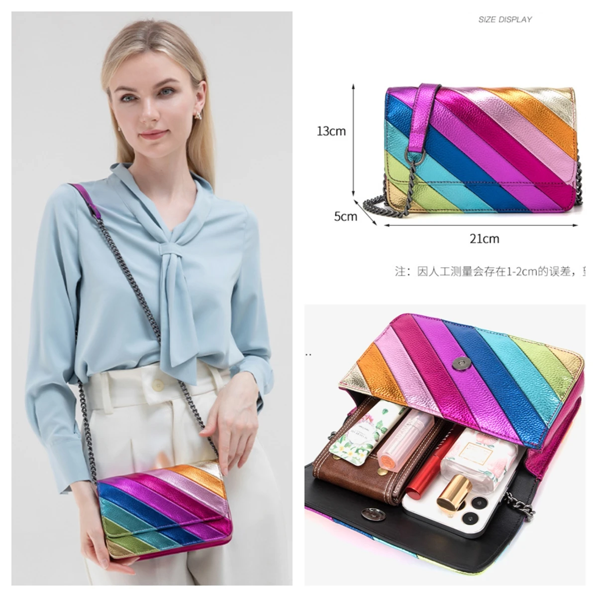 2024KURT GEIGER Eagle New Multi-functional One-Shoulder Crossbody Holding Eagle Head BagEagle Head Bag Fashion Explosive Contras
2024KURT GEIGER Eagle New Multi-functional One-Shoulder Crossbody Holding Eagle Head BagEagle Head Bag Fashion Explosive Contras