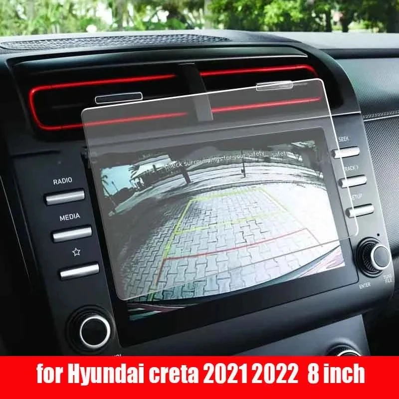 Car GPS Navigation Protective Film For creta 2021 2022 LCD screen Tempered glass protective film Anti-scratch Film Accessories
Car GPS Navigation Protective Film For creta 2021 2022 LCD screen Tempered glass protective film Anti-scratch Film Accessories
