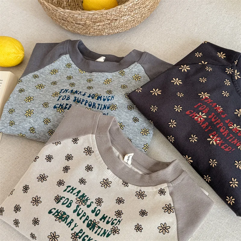 2025 Autumn New Children Long Sleeve T Shirts Cotton Boys Girls Versatile Bottoming Shirts Baby Casual Loose Tees Kids Clothes 34 Sf2d0d9f0a04549a7874be2d6ace851b05