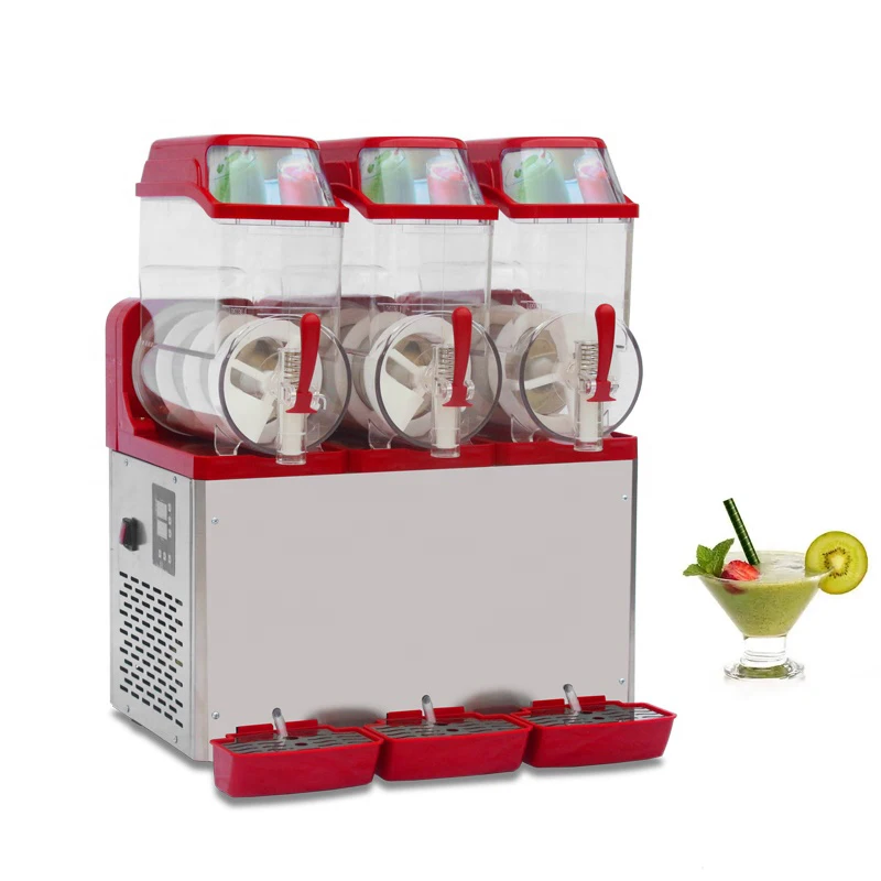 3 Tank Smoothies Machine Commercial Snow Melting Machine Slush Maker Cold Drink Machine
3 Tank Smoothies Machine Commercial Snow Melting Machine Slush Maker Cold Drink Machine