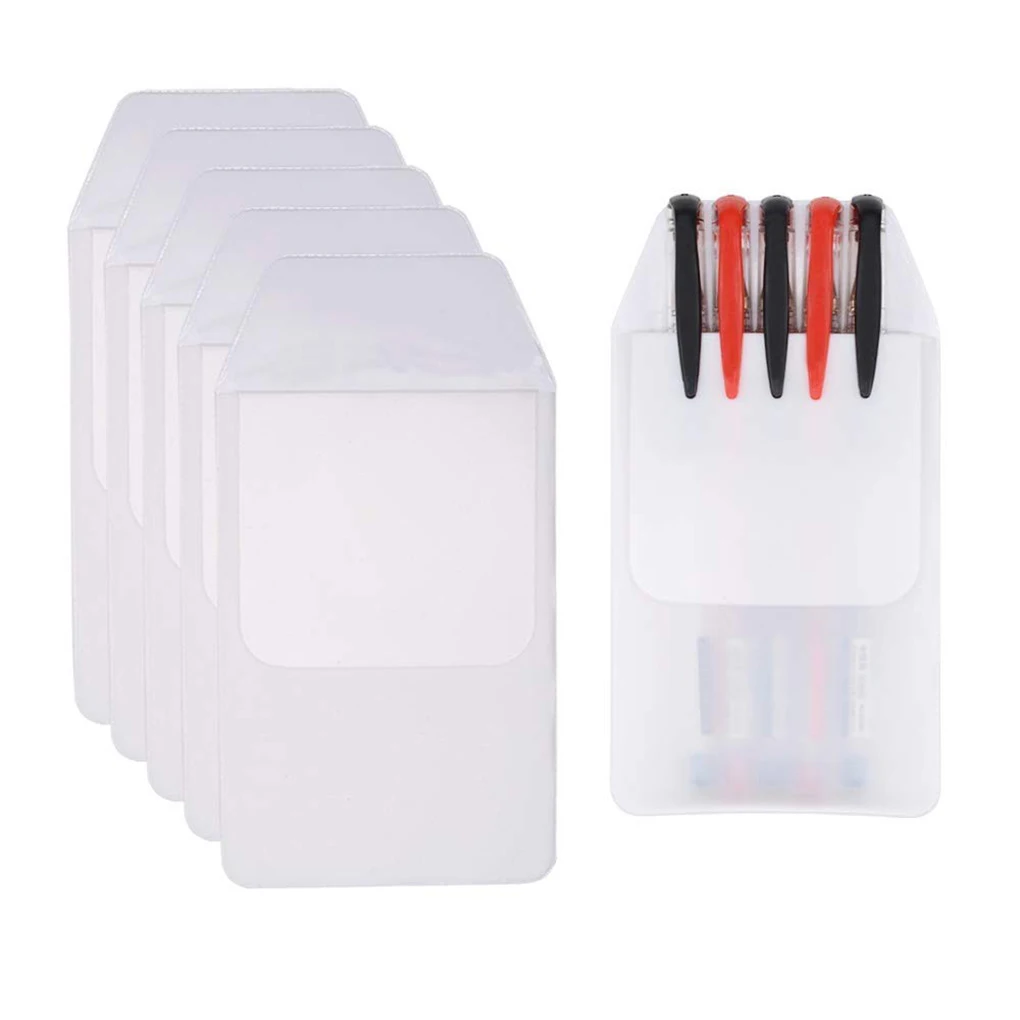 6PCS/Set PVC Pen Inserted Leak-Proof Pocket Protectors Shirt Pocket for School Hospital Office, White
6PCS/Set PVC Pen Inserted Leak-Proof Pocket Protectors Shirt Pocket for School Hospital Office, White