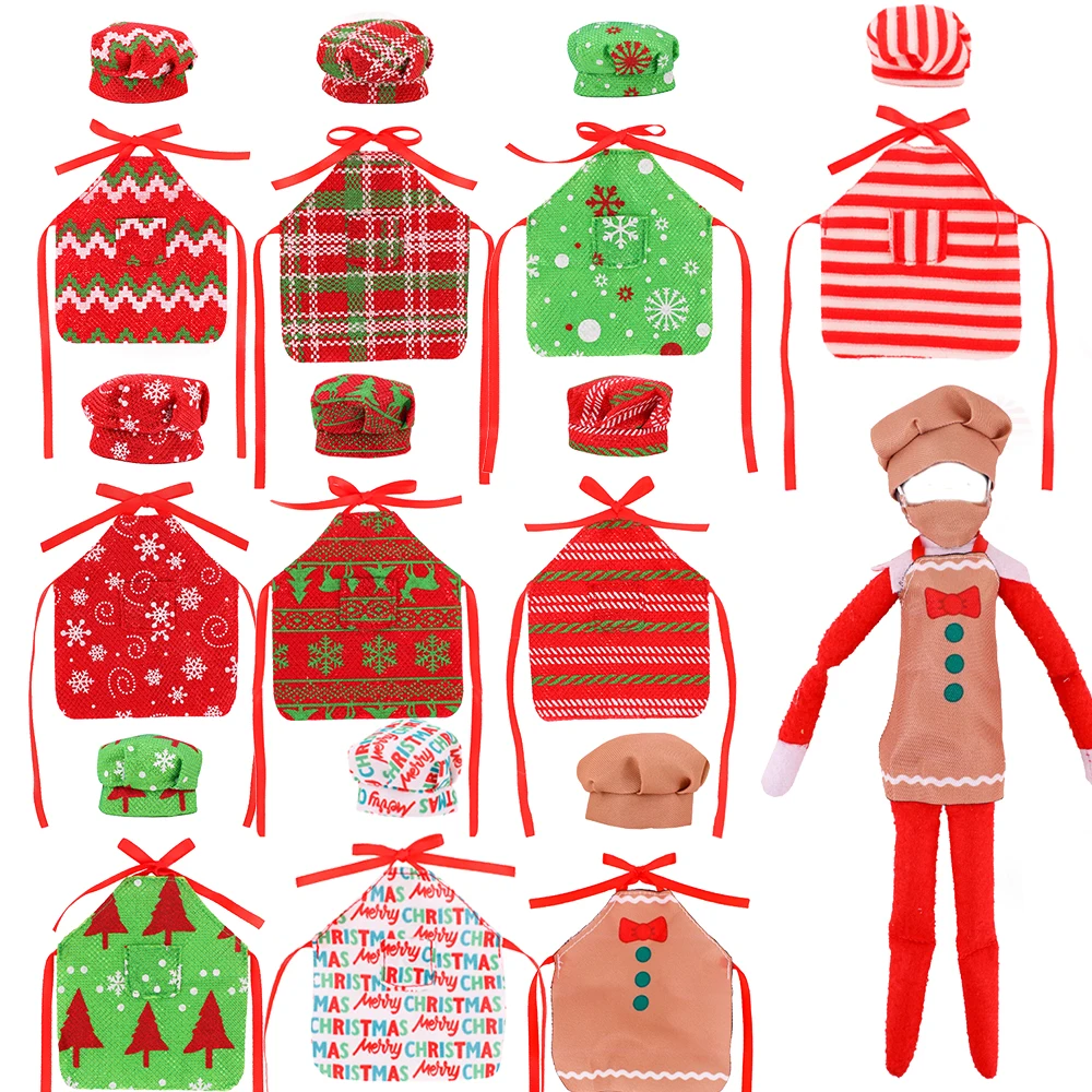 Christmas Elfs Doll Snowman Gingerbread Man Clothes Eye Patch Cook Hat Costume Mask Baby Kawaii Toy Accessories Birthday Gift
Christmas Elfs Doll Snowman Gingerbread Man Clothes Eye Patch Cook Hat Costume Mask Baby Kawaii Toy Accessories Birthday Gift