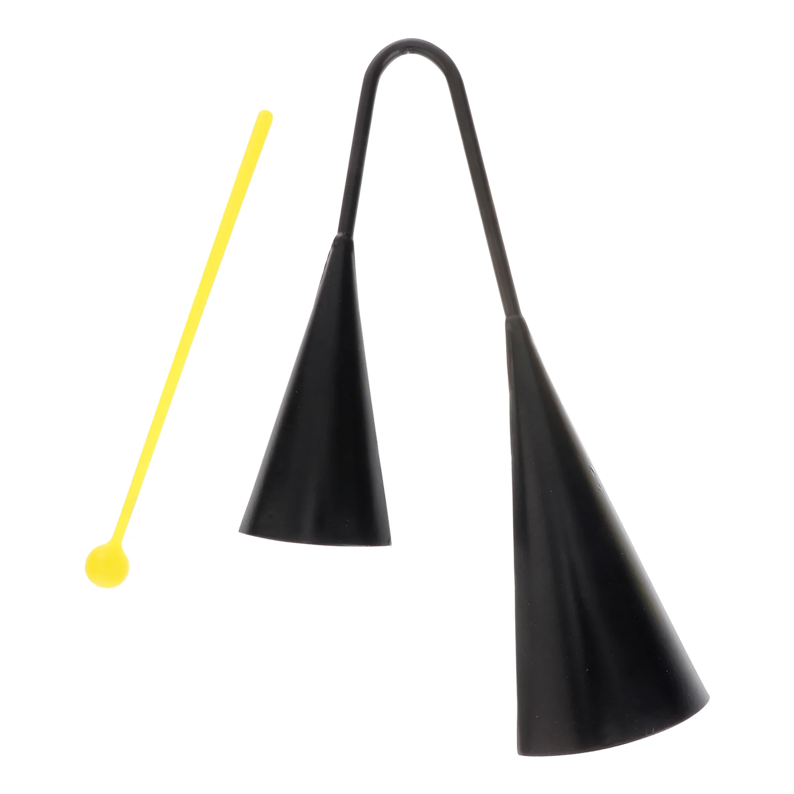 Cowbell Metal Material Double Heads Durable Calling Bell Black Musical Instrument for Outdoor Class Enlightenment Music Parts
Cowbell Metal Material Double Heads Durable Calling Bell Black Musical Instrument for Outdoor Class Enlightenment Music Parts