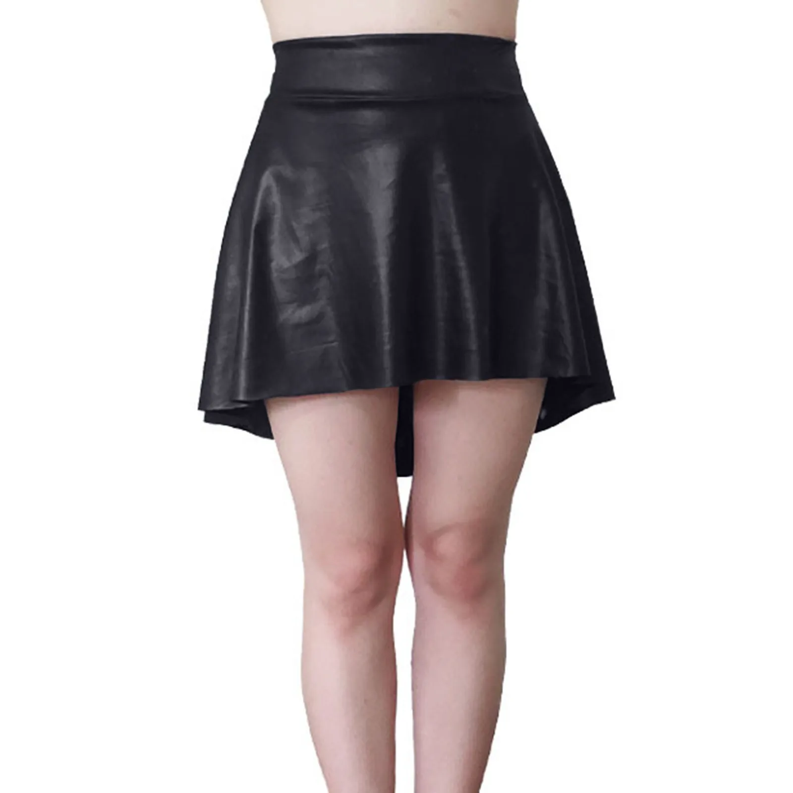 Women'S Fashion Solid Color Leather Sexy Elastic Waist Irregular Hem A-Line Short Skirt Kawaii Skirts For Women Mini Skirt Y2k
Women'S Fashion Solid Color Leather Sexy Elastic Waist Irregular Hem A-Line Short Skirt Kawaii Skirts For Women Mini Skirt Y2k