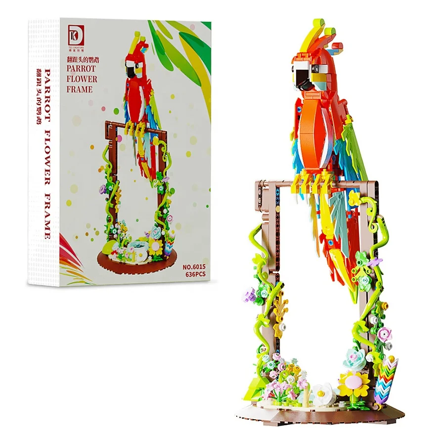 Building Block Kid Animals Diy Birds 3d Plastic Puzzle Bricks Toys Parrot Building Block Sets
Building Block Kid Animals Diy Birds 3d Plastic Puzzle Bricks Toys Parrot Building Block Sets