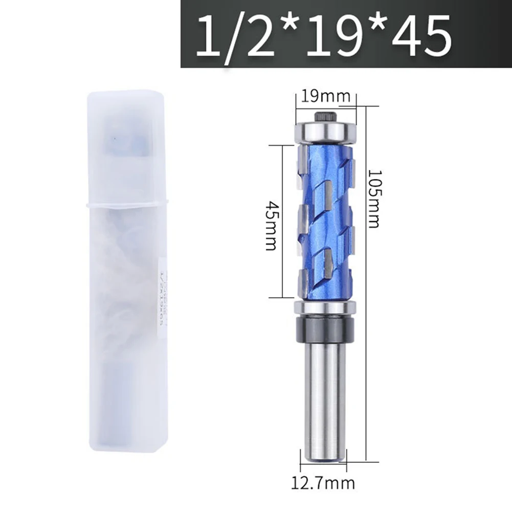1pc 12.7mm Shank Router Bit Double Bearing Spiral Trimming Cutter Double Bearing Straight Milling Cutter CNC Woodworking Tools
1pc 12.7mm Shank Router Bit Double Bearing Spiral Trimming Cutter Double Bearing Straight Milling Cutter CNC Woodworking Tools